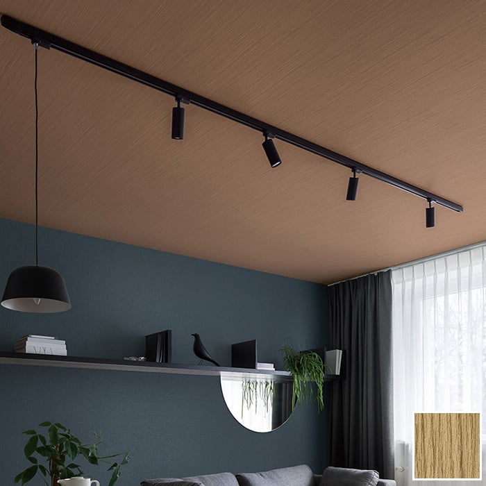 壁紙 のり無し リリカラ BASE いろどりシリーズ マテリアル 木目柄 巾