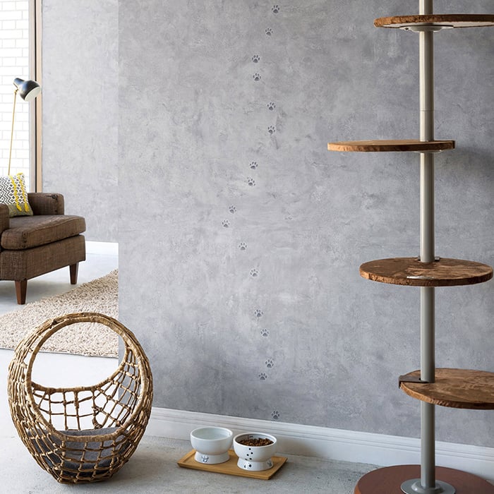 壁紙 のり付き リリカラ ライト コンクリート 巾93cm LL-6135