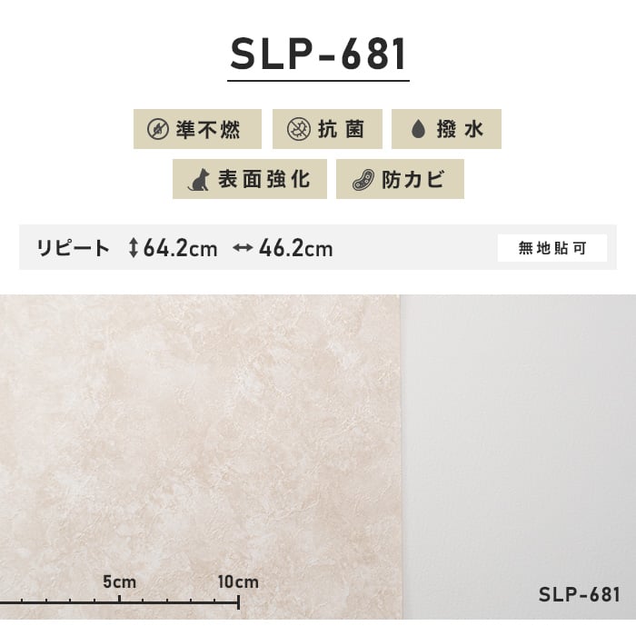 チャレンジセット30m (生のり付きスリット壁紙＋道具) シンコール SLP-681