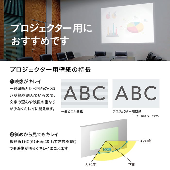 のり付き壁紙 東リ Power1000 Wvp4251 プロジェクター用壁紙 Resta