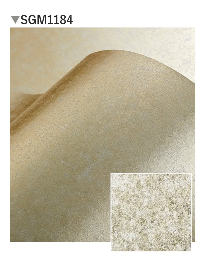 壁紙 のり無し 【1本売】 サンゲツ XSELECT HAKU/箔 手加工品 巾93cm SGM1183~