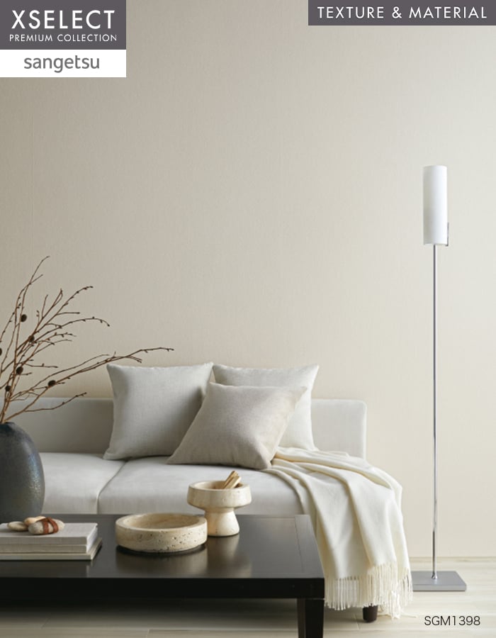 壁紙 のり無し サンゲツ XSELECT TSUCHI/珪藻土・ふりまき 巾 92cm SGM1397・SGM1398