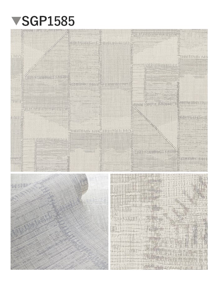 壁紙 のり無し サンゲツ XSELECT MISSONIHOME Patchwork巾 100cm SGP1585・SGP1586
