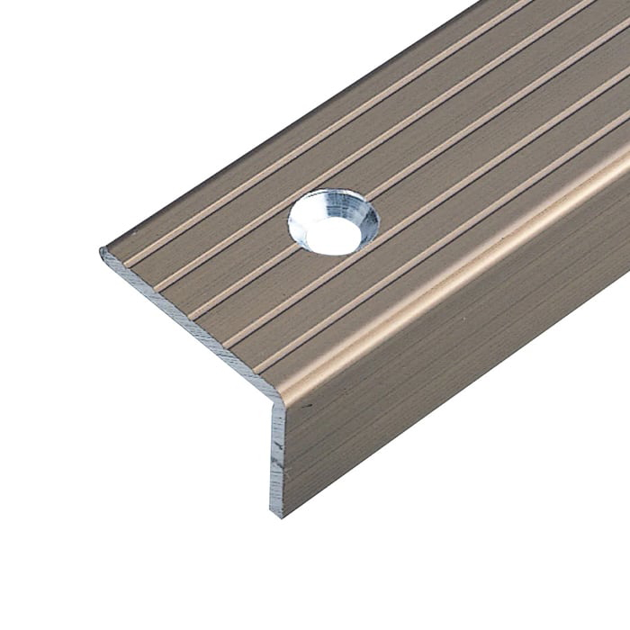ステンレス 上レール 5・6mm x 2000mm 生地（表面処理なし）