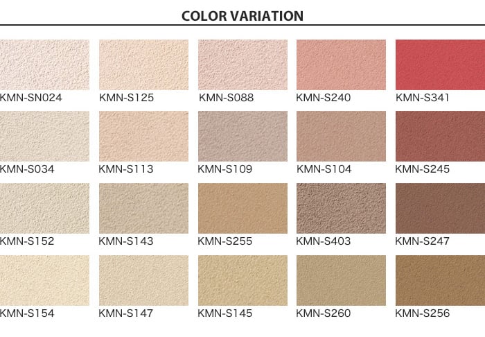 四国化成 けいそうモダンコート内装 4坪分 KMN-SN024～KMN-S256 珪藻土の通販 DIYショップRESTA