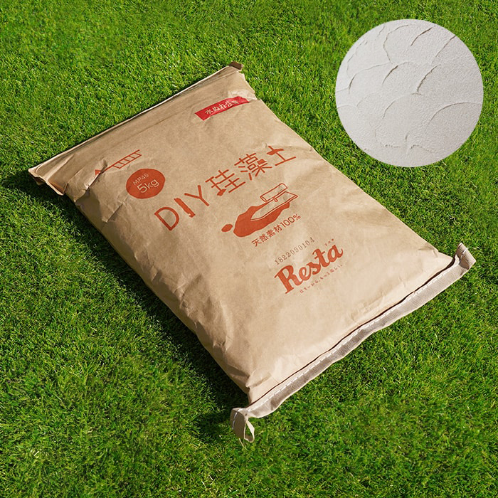 珪藻土 壁材 塗り壁 粉末 RESTAオリジナル MP-45 10kg/袋 | DIY