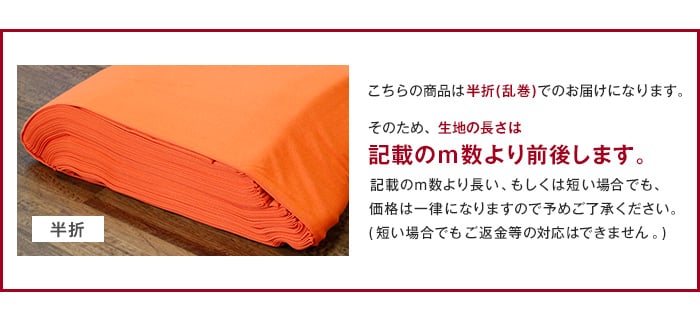 記載のm数より前後します