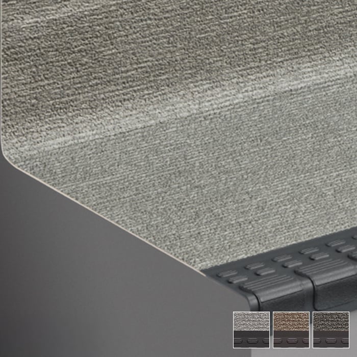 サンゲツ ノンスキッド・ステップ 蹴込み一体タイプ ファブリック調II