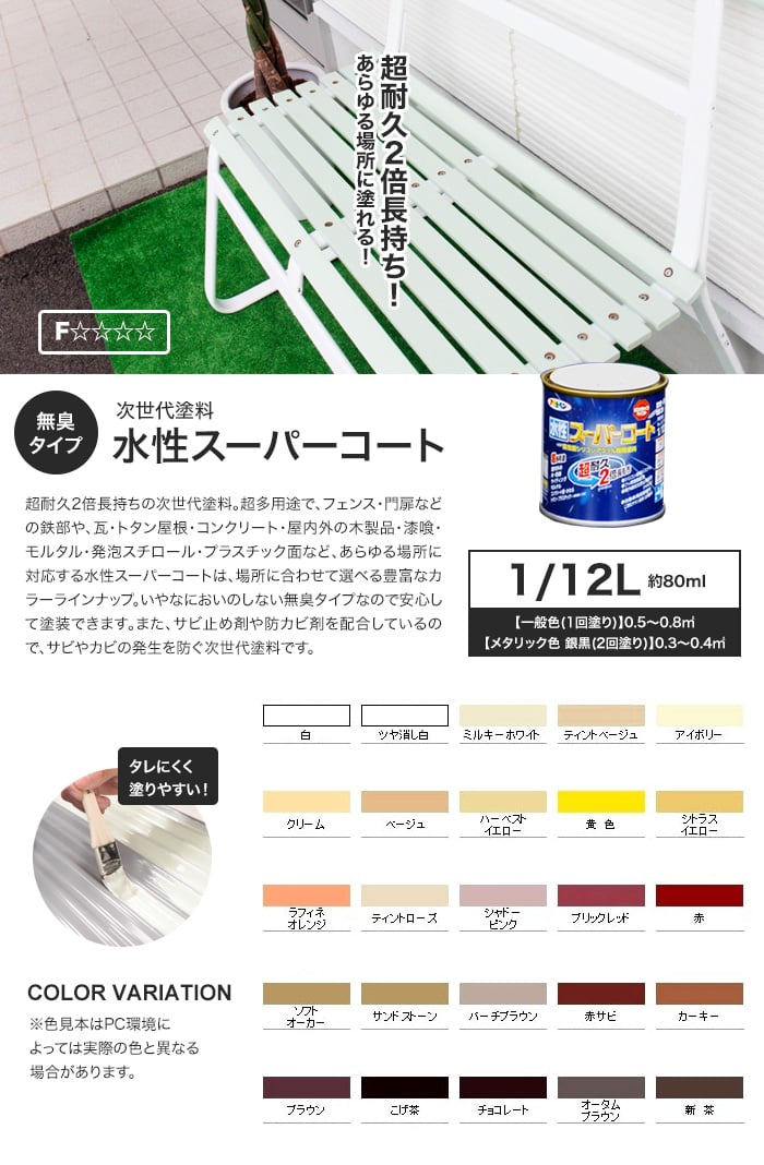 90％OFF】 12L ASAHIPEN 黄色 1 アサヒペン 水性スーパーコート 模型、プラモデル用塗料