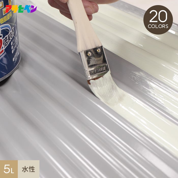 アサヒペン 水性塗料 水性スーパーコート 5L | 塗料の通販 | DIY