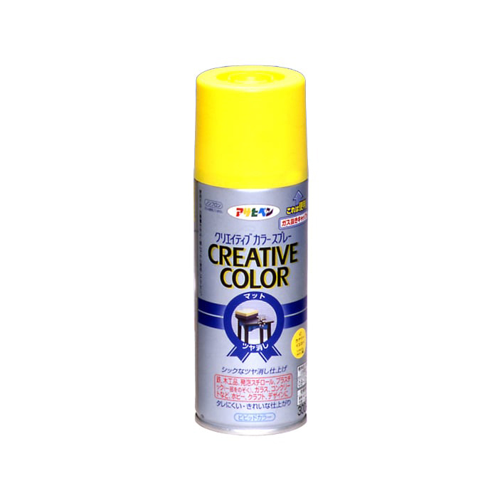 アサヒペン クリエイティブカラースプレーツヤ消し 300ml | DIY