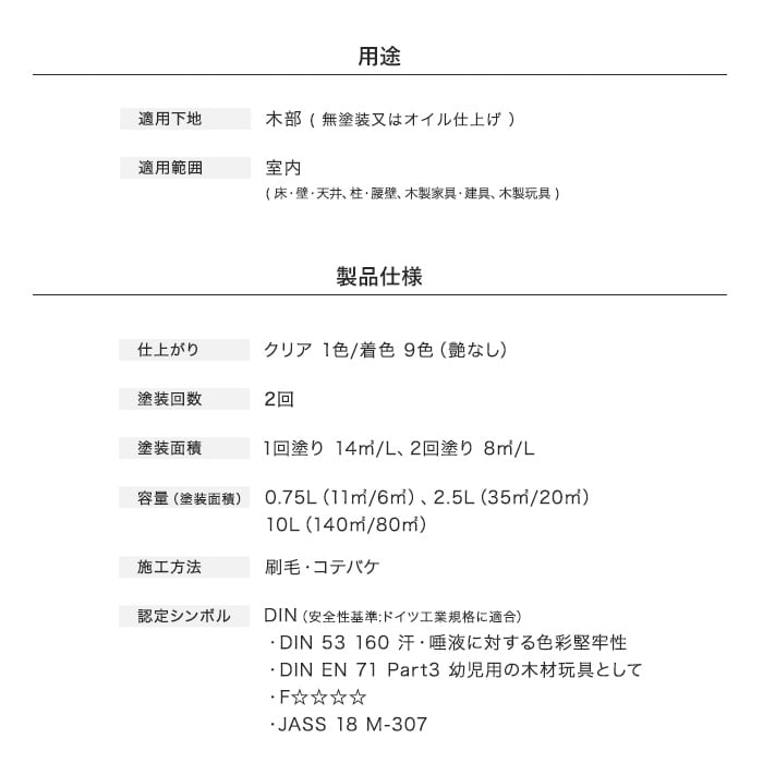 リボス 自然健康塗料 木部用オイル 室内・屋外用 浸透性着色オイル カルデット #270 0.75L 塗料の通販 DIYショップRESTA