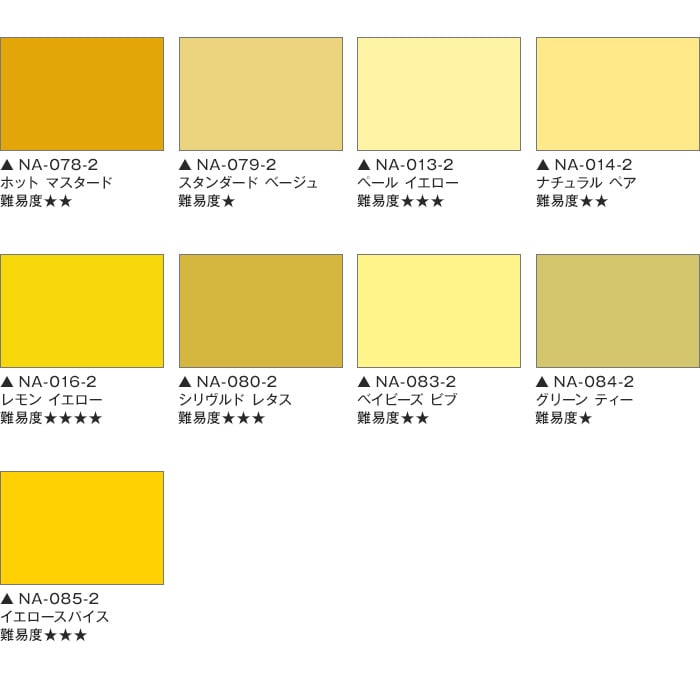 壁紙にも塗れる 水性多用途ペンキ Room Paint Navia イエロー系 2kg Resta