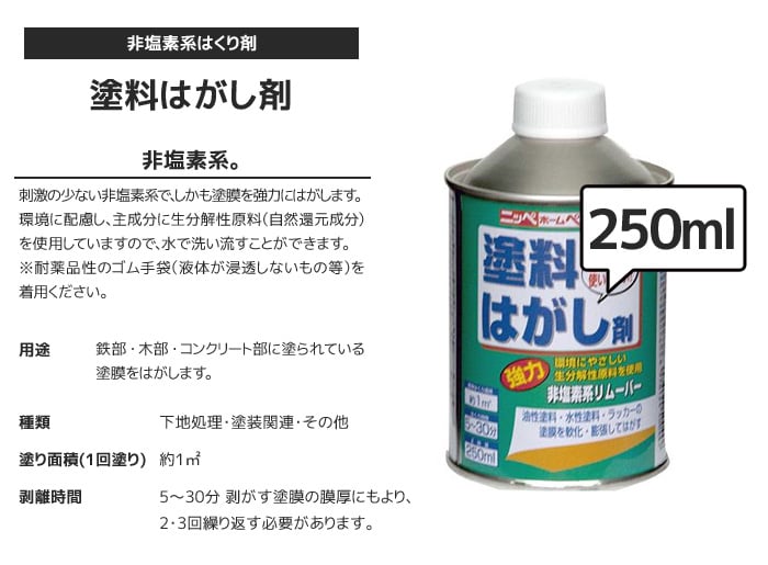 塗料はがし剤 250ml