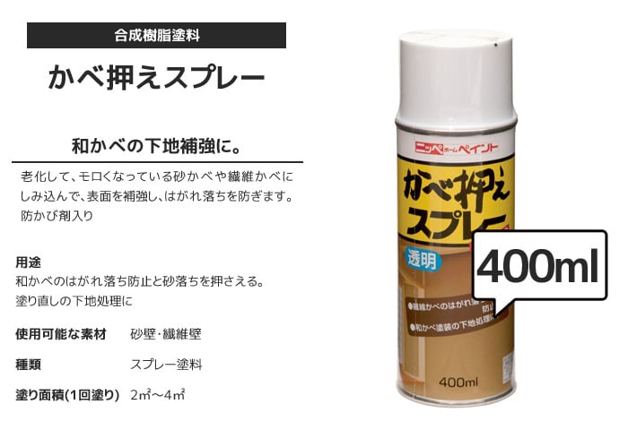 かべ押えスプレー 400ml