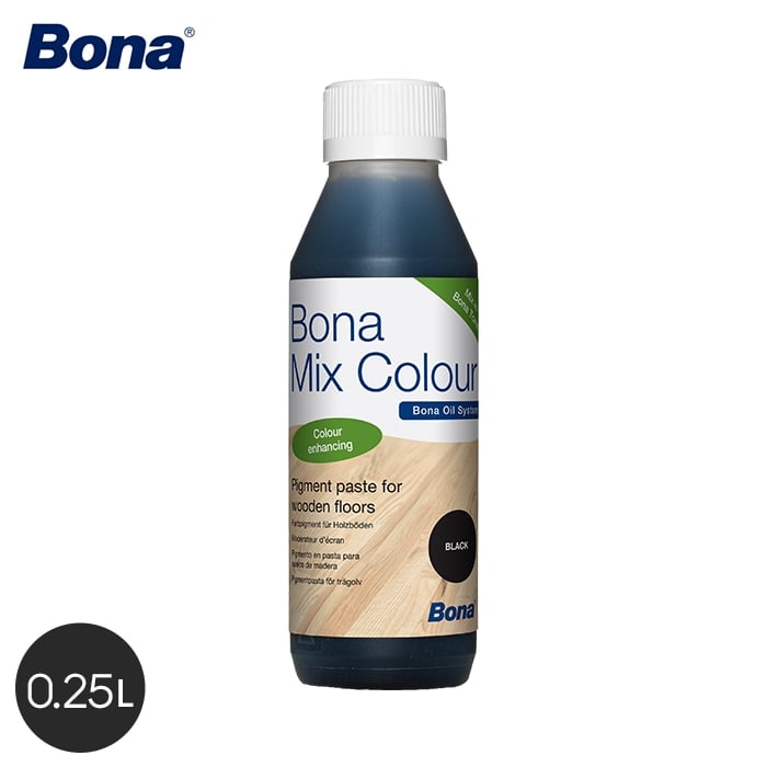 Bona リッチトーンに添加する水性着色顔料 ミックスカラー ブラック 0.25L 塗料の通販 DIYショップRESTA