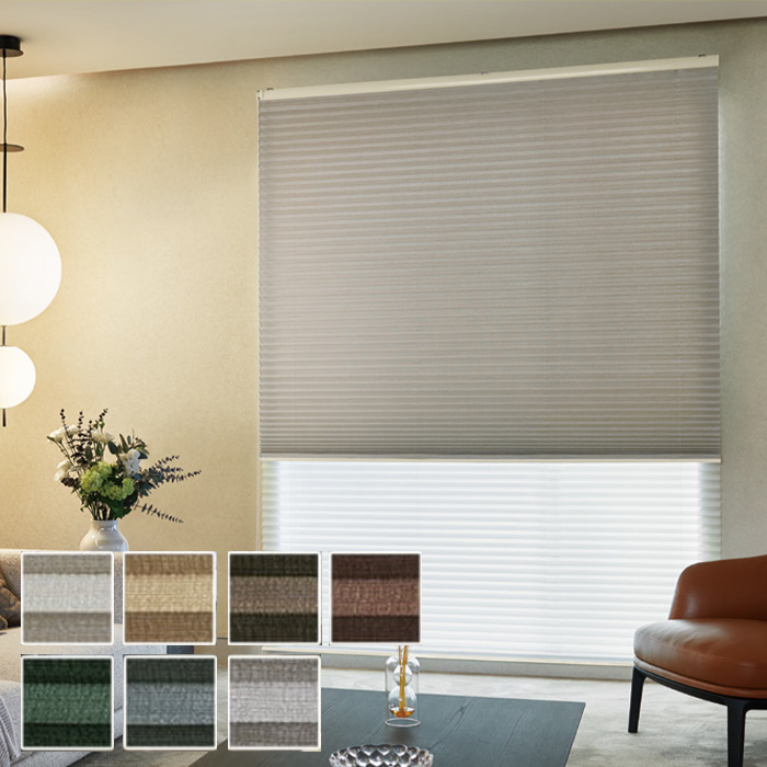 プリーツスクリーン 遮光 タチカワブラインド ペルレ25 ヴォレ