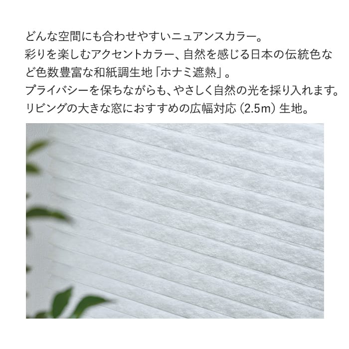 プリーツスクリーン 制電 遮熱 タチカワブラインド フィーユ ホナミ遮熱 ペア