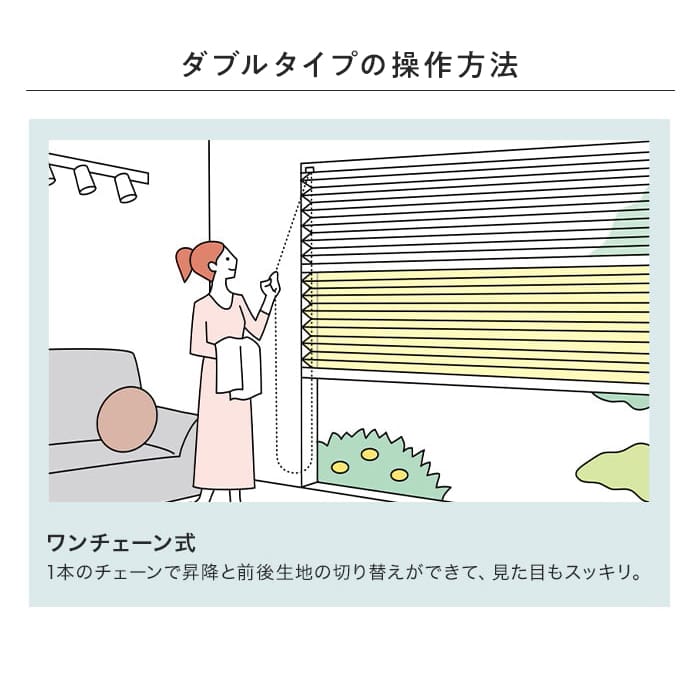 ダブルタイプの操作方法