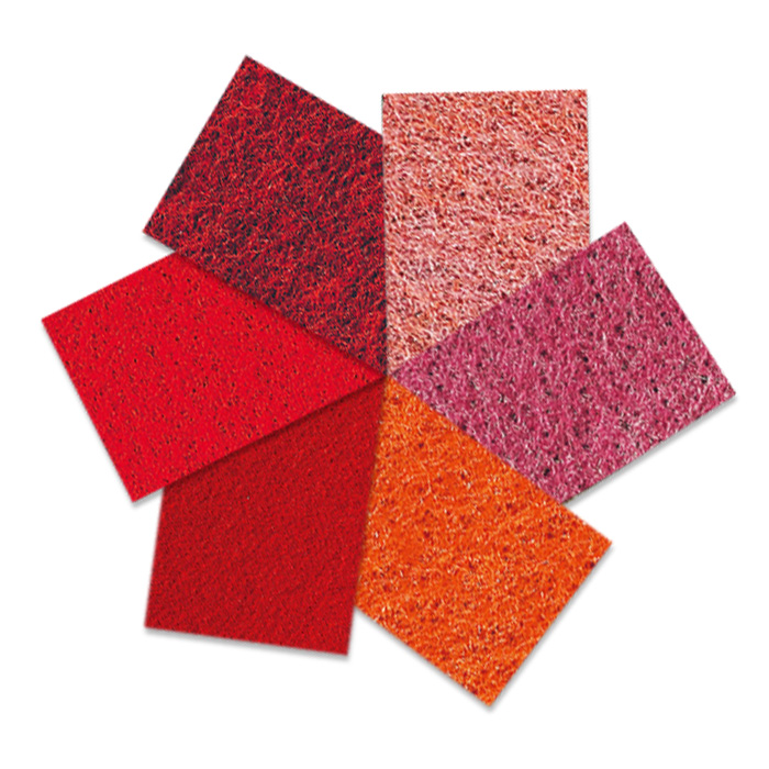 パンチカーペット PPカーペット 91cm巾 【切売り】【レッド系】 | DIY