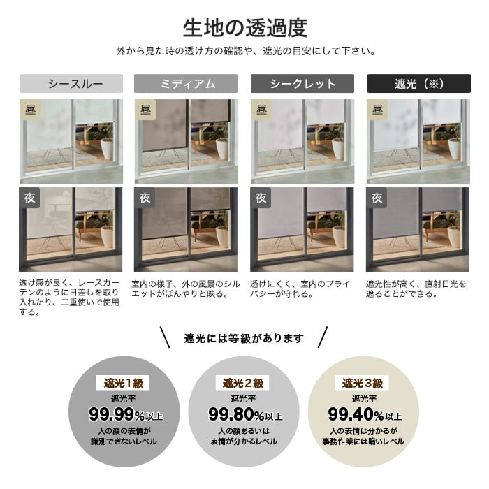 遮光】ダブルロールスクリーン ニチベイ ソフィー ダブルタイプ