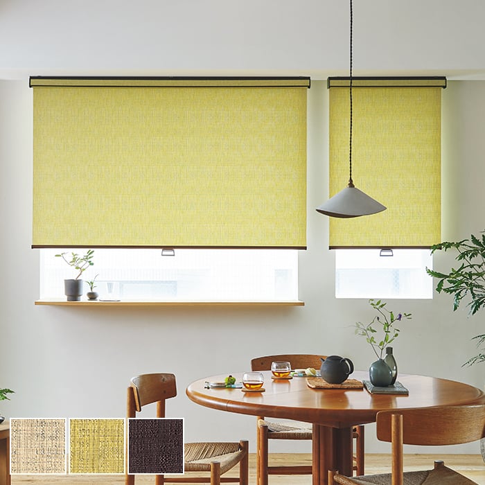 ブラインド jjsale ロールスクリーン タチカワブラインド ラルク ツムギ 標準生地 標準