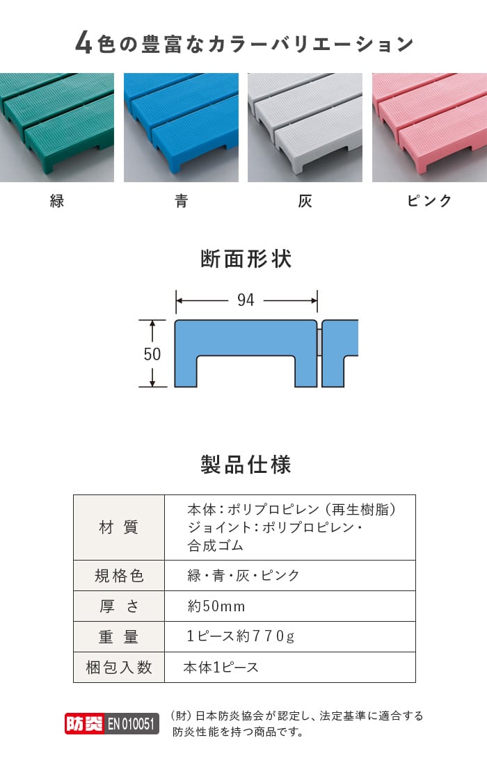 【法人・個人事業主様専用】テラモト エコブロックスノコ 297×444 1ピース