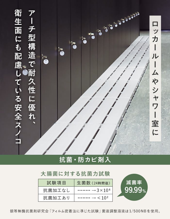 テラモト 抗菌すべり止め安全スノコ(完成品) 600×900 1枚
