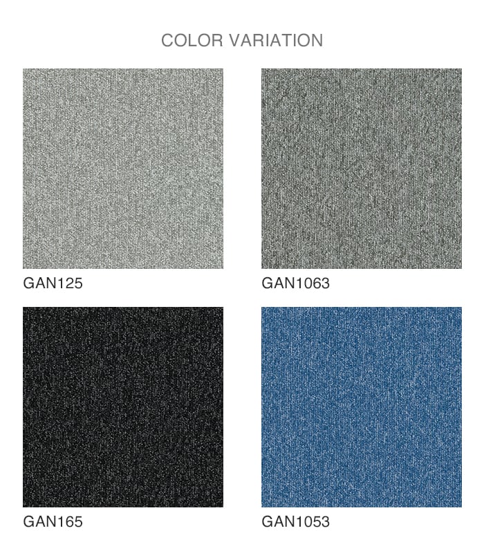 タイルカーペット 50×50 東リ GA-100N 裏面接着剤付き 4枚単位