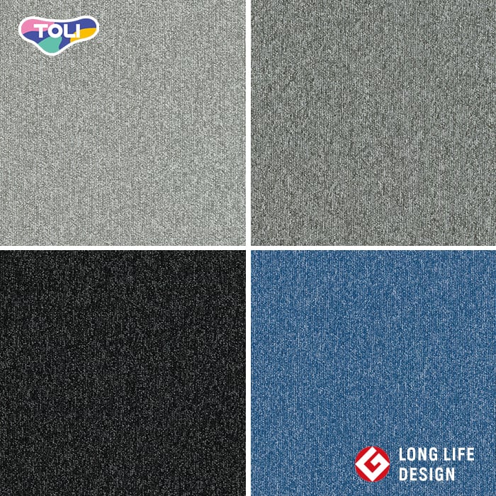 タイルカーペット 50×50 東リ GA-100N 裏面接着剤付き 4枚単位