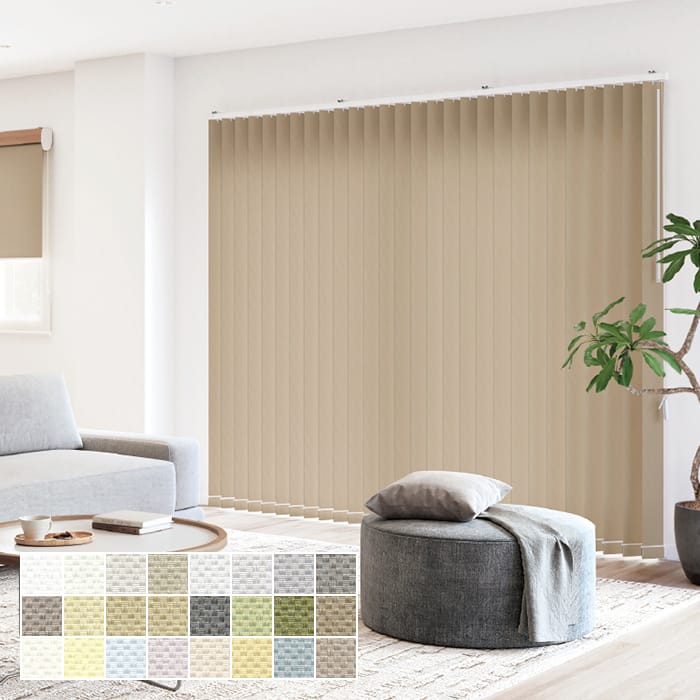 バーチカルブラインド TOSO ルノファブ ウォッシャブル生地