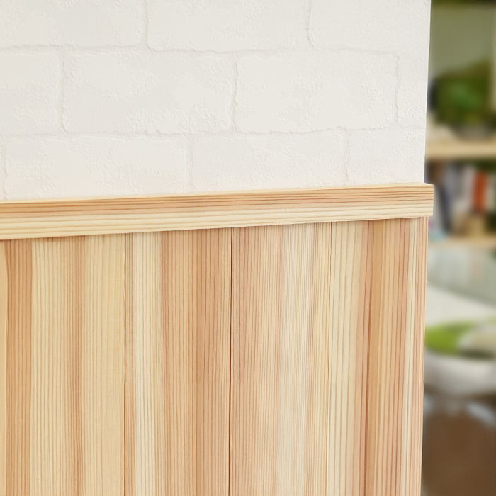 Make a desk with a flat top plate from cedar board (warp