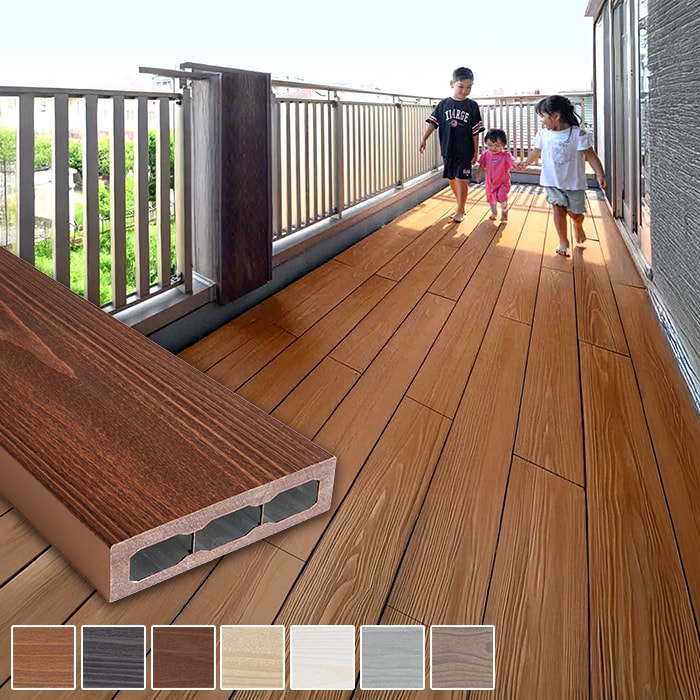ウッドデッキ 置くだけ】 MINO 彩木スマートデッキDAX W600×D900×H44mm