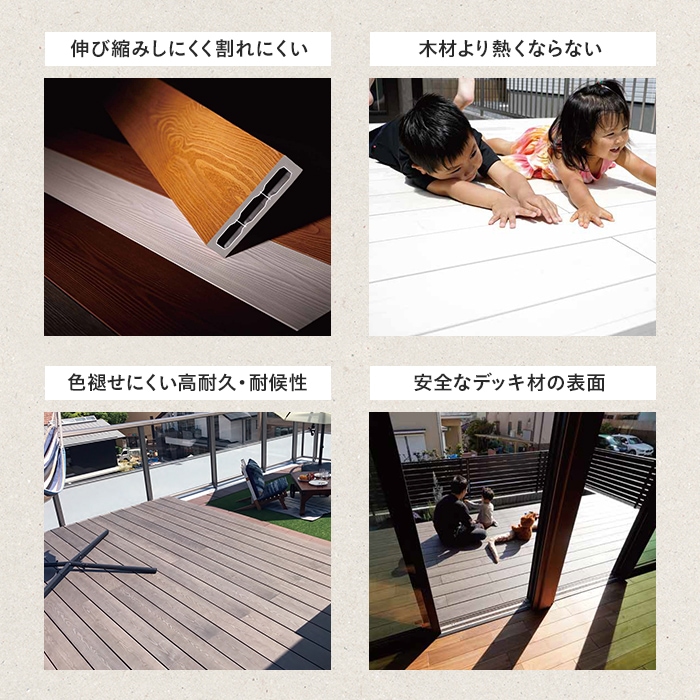MINO 彩木ガーデンデッキ DIYキット ウッドデッキ キット
