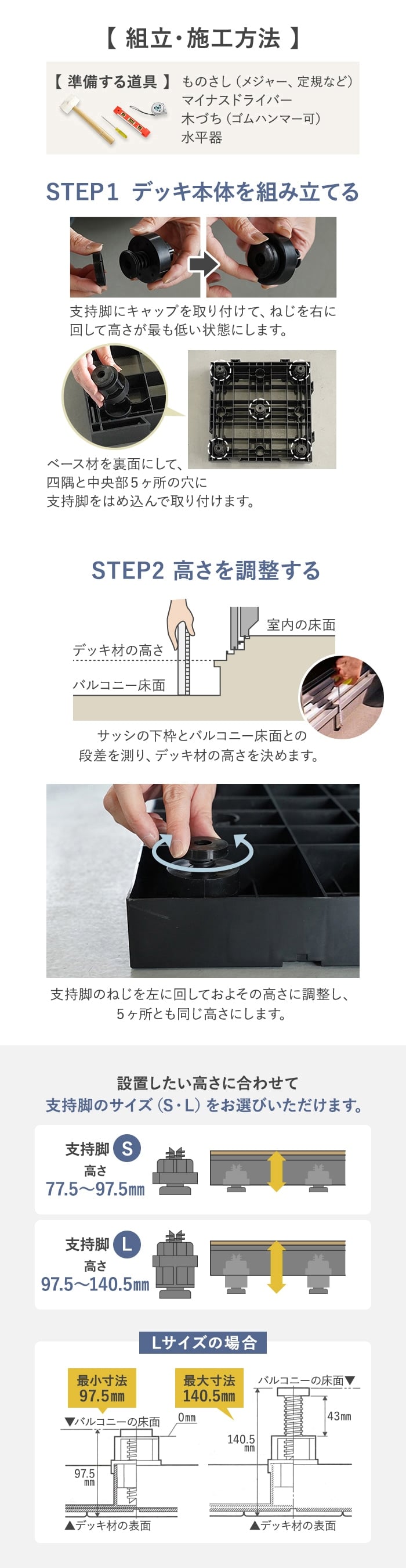 組立・施工方法