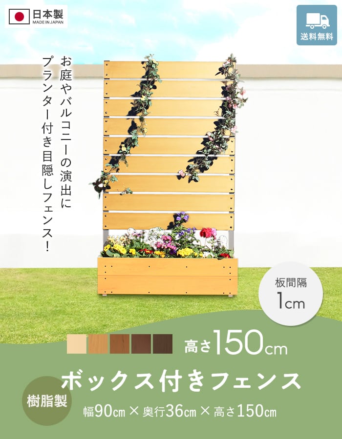 ボックス付きフェンス