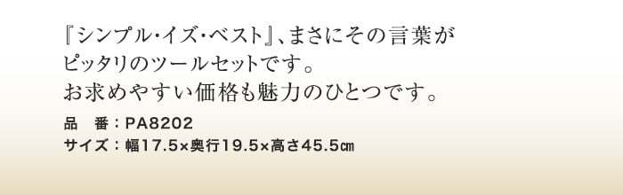 【ファイヤーツール】 コンパクトツールセット PA8202