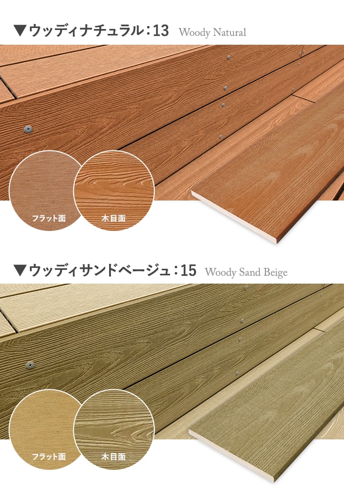 人工木ウッドデッキ RESINWOOD2 ベーシック 幕板 145×9.5×1795mm