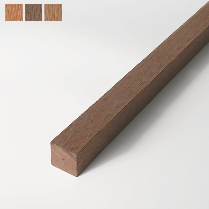人工木 再生木材 IRODORI WOOD いろどりウッド 30×30 （無垢材） 30角