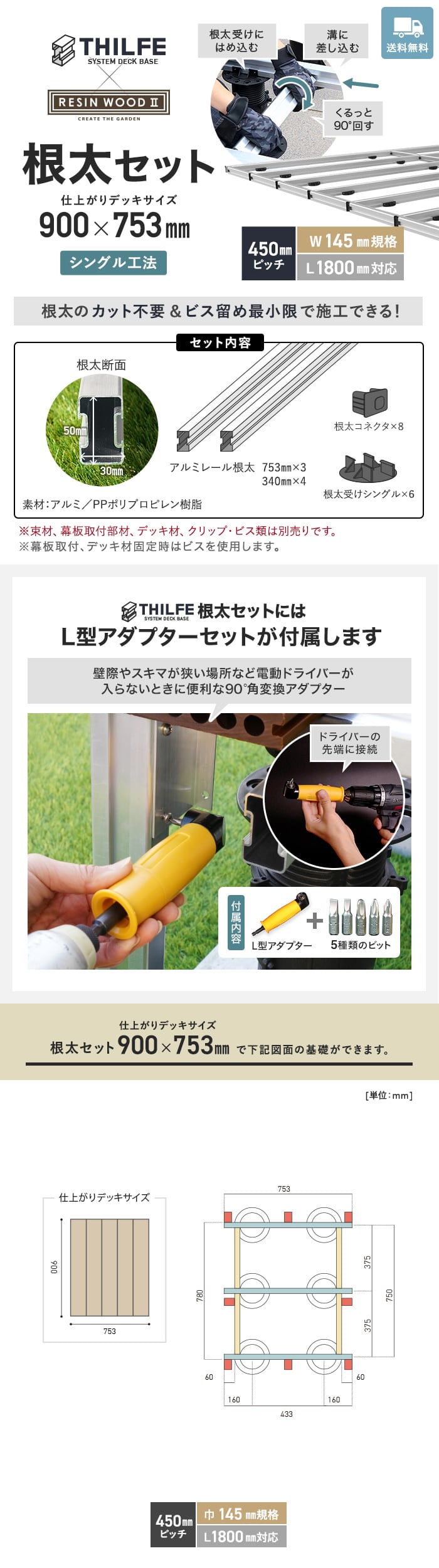 根太セット