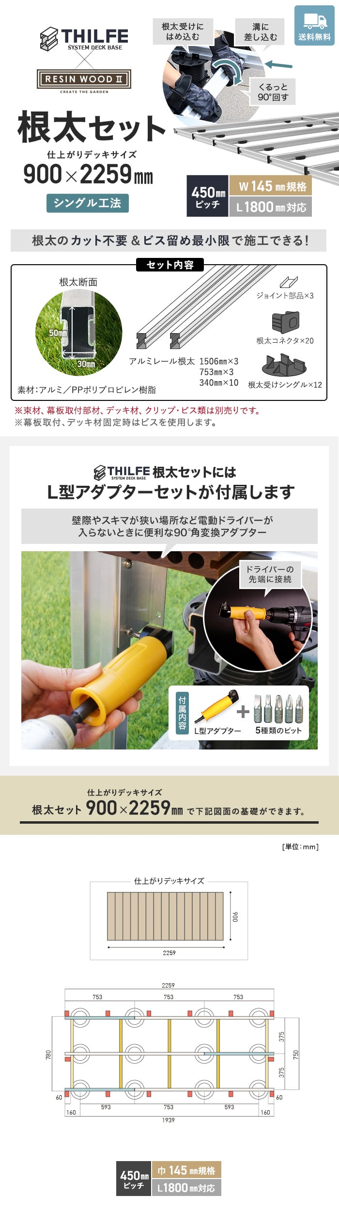 根太セット
