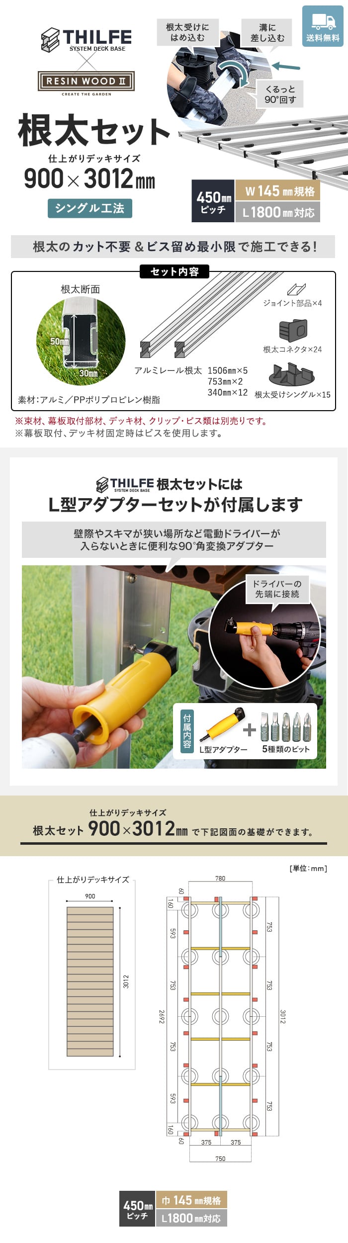根太セット