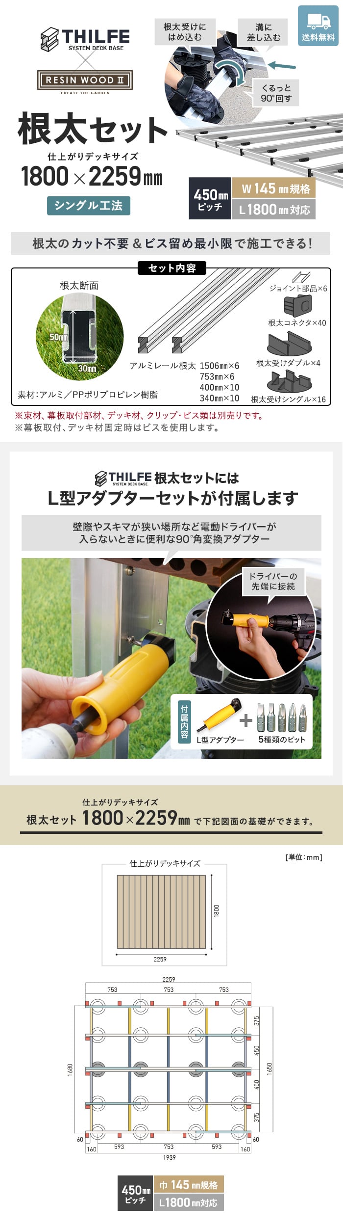 根太セット