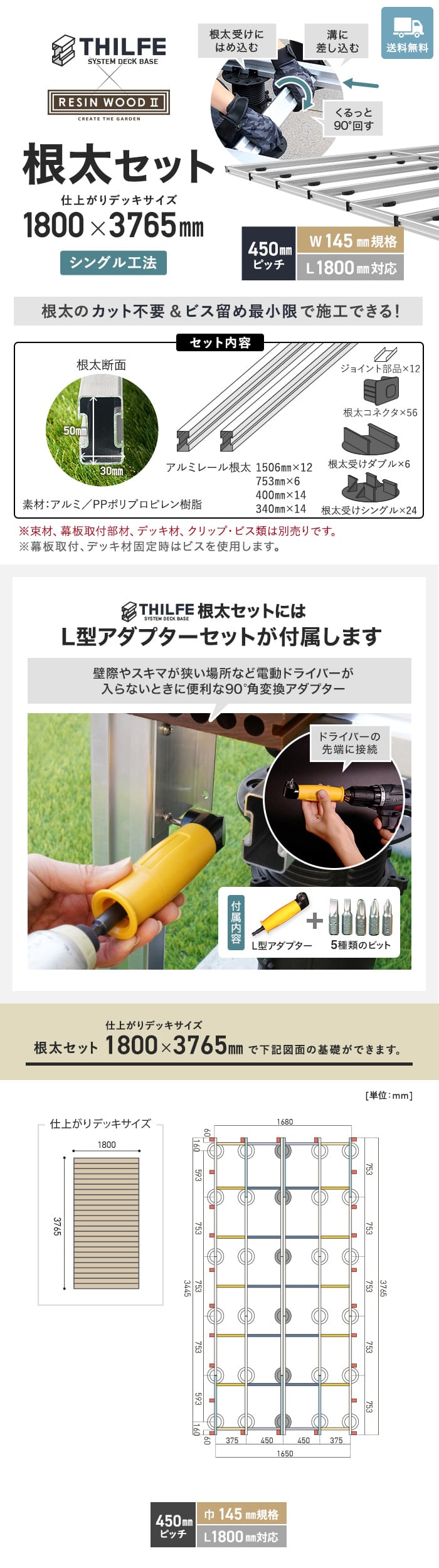 根太セット