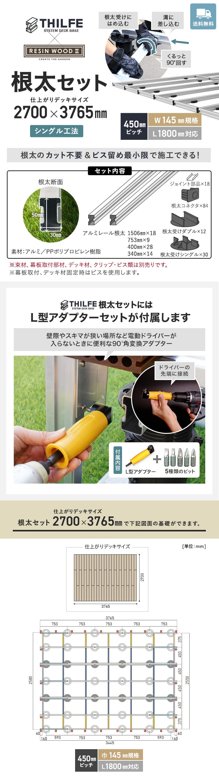 根太セット