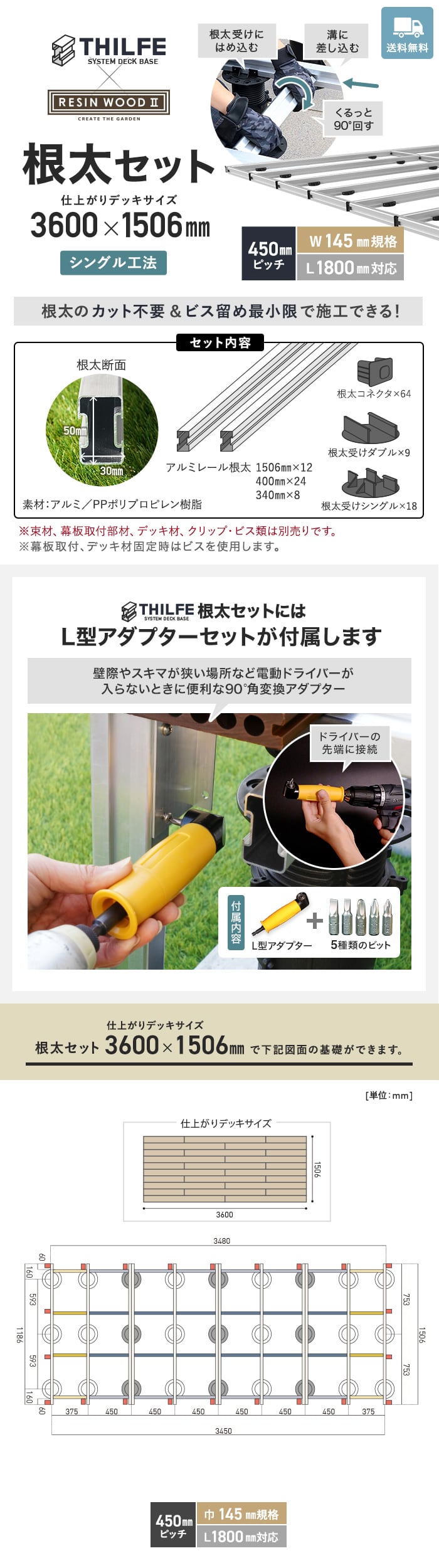 根太セット