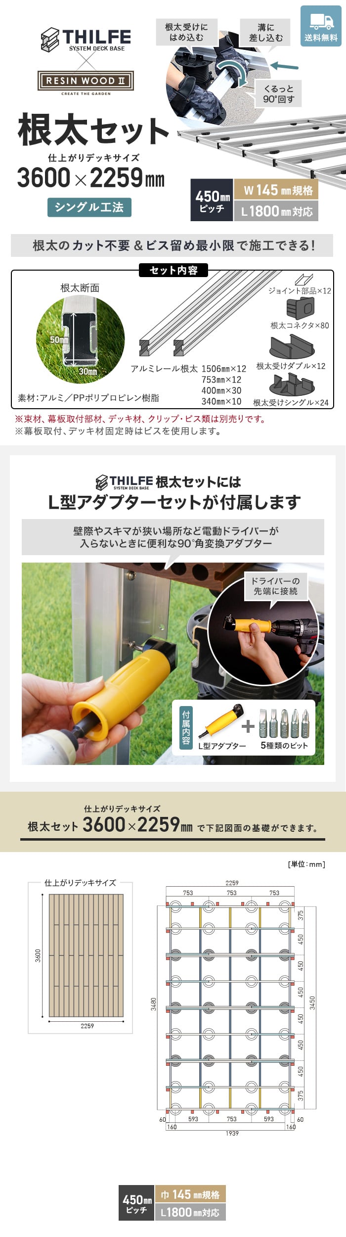 根太セット
