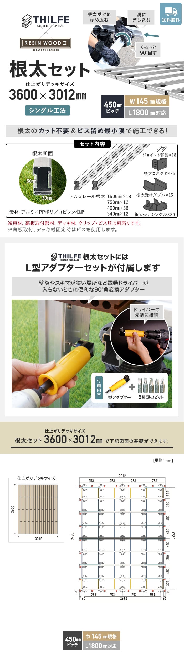 根太セット