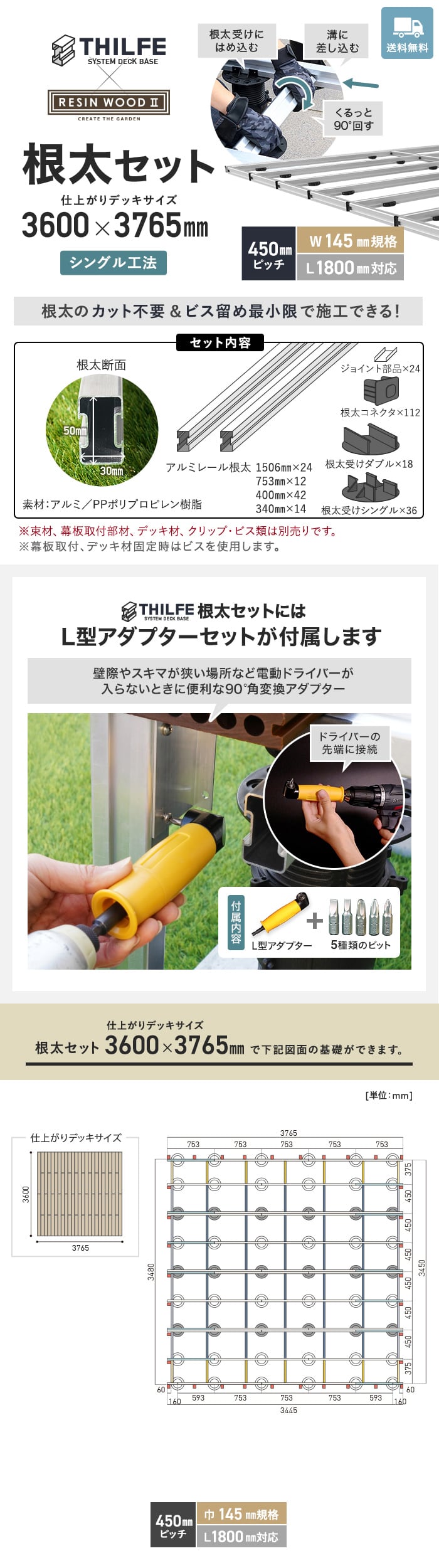 根太セット