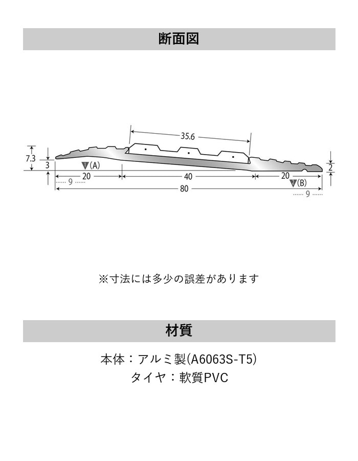 Assist 床見切り ゼット押え アルミ 20-156(L)-2 (対応厚み:~3mm) 既製サイズ